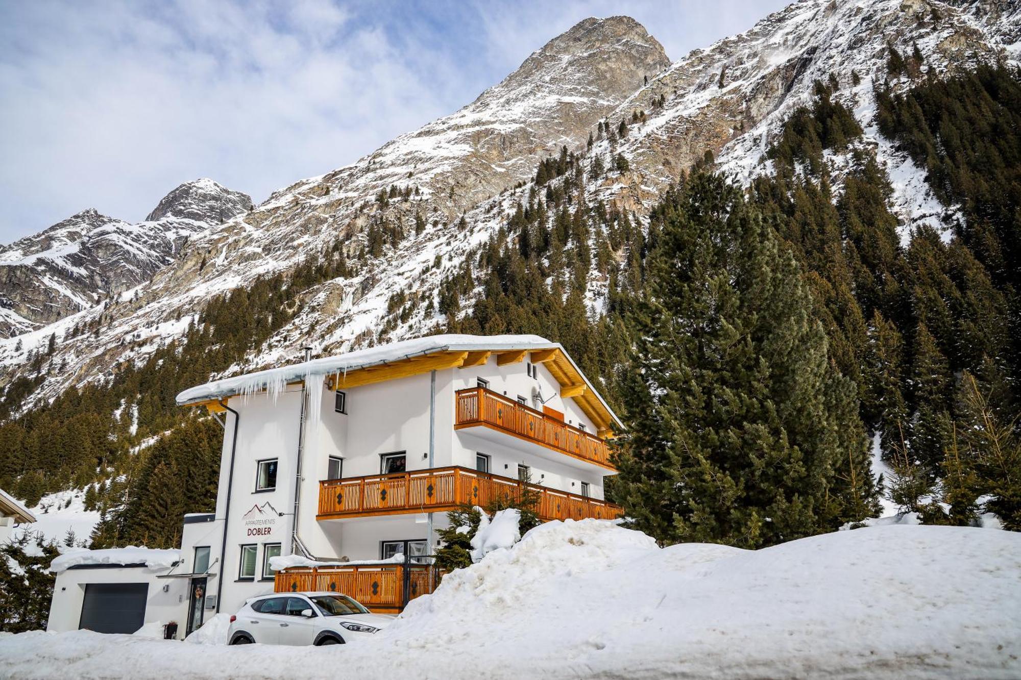 Appartements Dobler - S'Darhuam Sankt Leonhard im Pitztal Eksteriør bilde